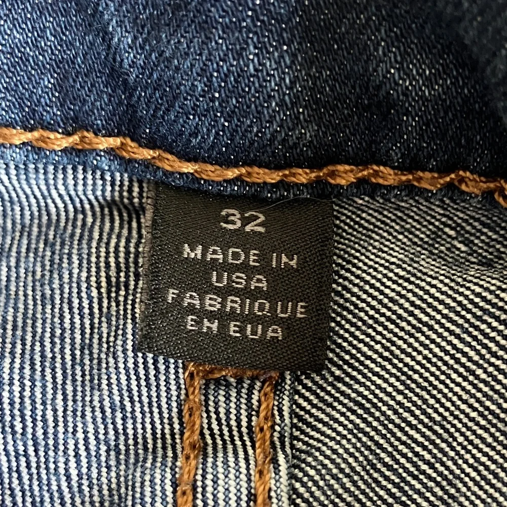 True Religion Victoria Mid Rise Dark Blue Skinny Jeans size 32 - Picture 7 of 15